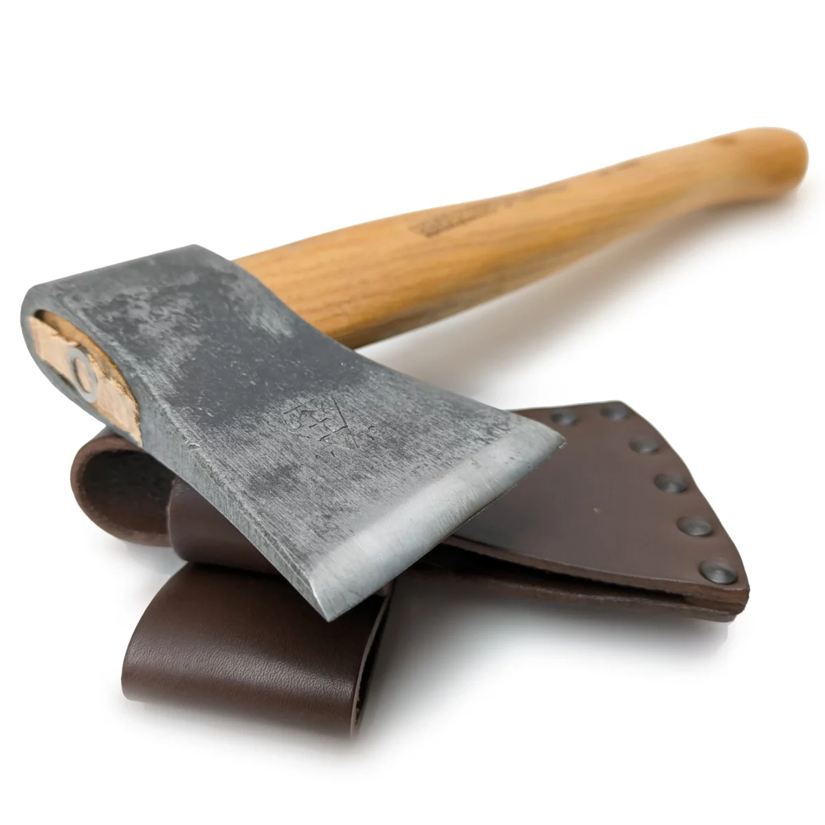 Jagtøkse hickory læderspænde