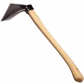 1522 - Håndhakke - 55 cm skaft af ask med ko-fod