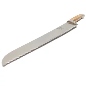7431/32RL - stor brødkniv til højre- og venstrehåndede - serie Alpha Olive