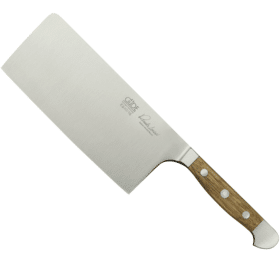 E840/18 - Kinesisk kokkekniv - Alpha barrel oak series