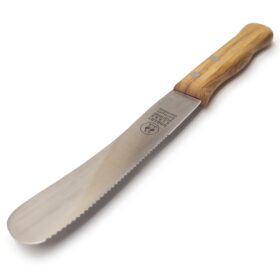 Humpkniv - Bordkniv med savtakket æg af Robert Klaas - Olive