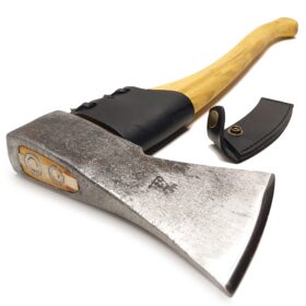 Skovøkse - 1000 gram - 60 cm askeskaft - læderbeskyttelse - Nr. 0361