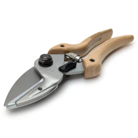 Original Löwe 6 Natural - Havesaks - Professionel Fast Cut - Nr. N6.107 - Håndtag til mindre hænder - 20 cm | Ø 25 mm