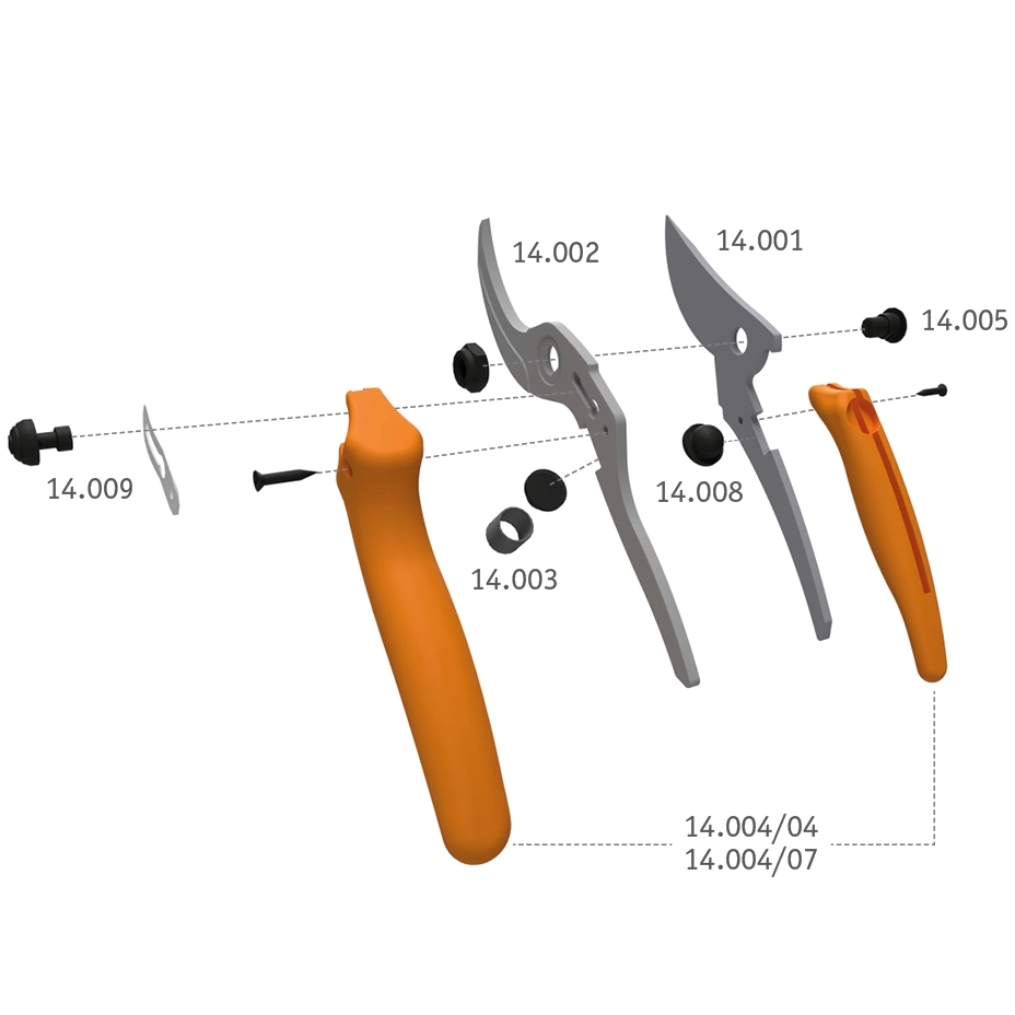 Reservedele - Bypass-saks Löwe 14